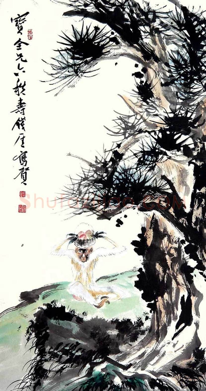钱瘦铁山水画作品欣赏 | 书画常识