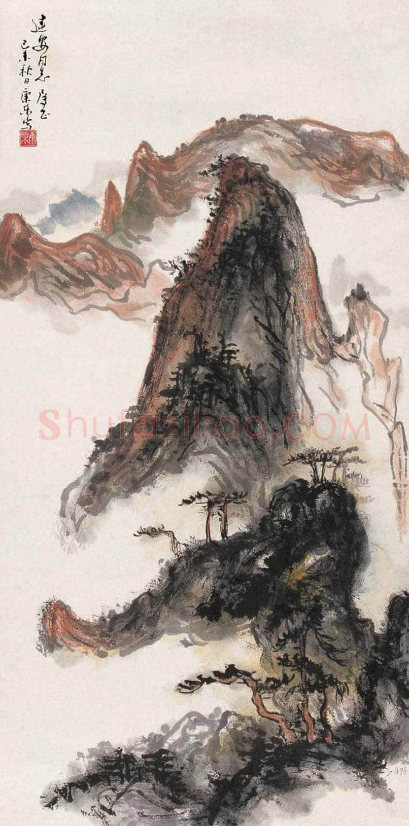 王康乐山水画作品欣赏 | 书画常识