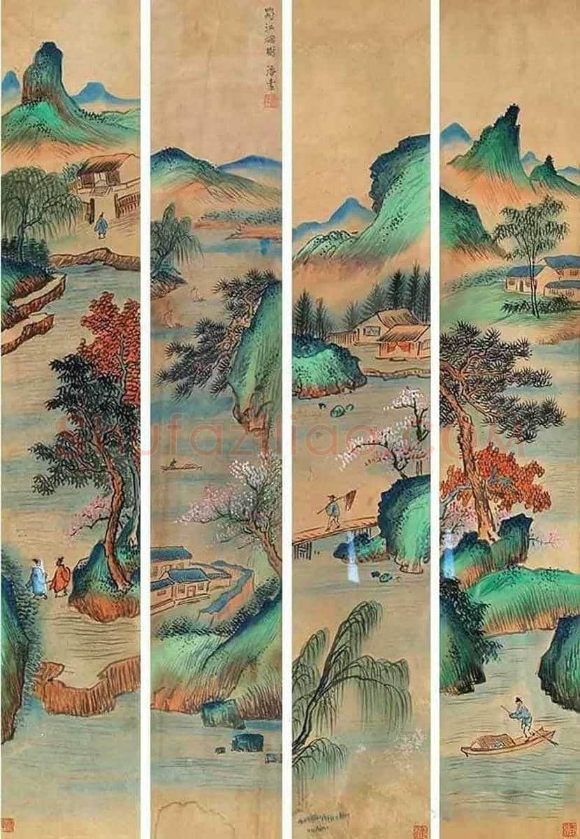 潘素作品欣赏 | 书画资料