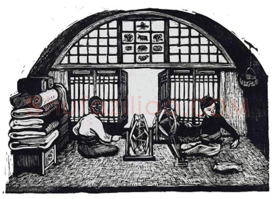 石鲁版画作品欣赏 | 书画学堂