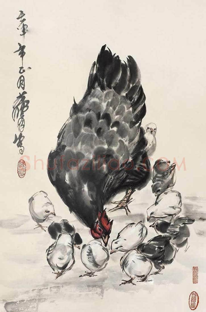 黄胄笔下的小动物,栩栩如生 | 书画常识
