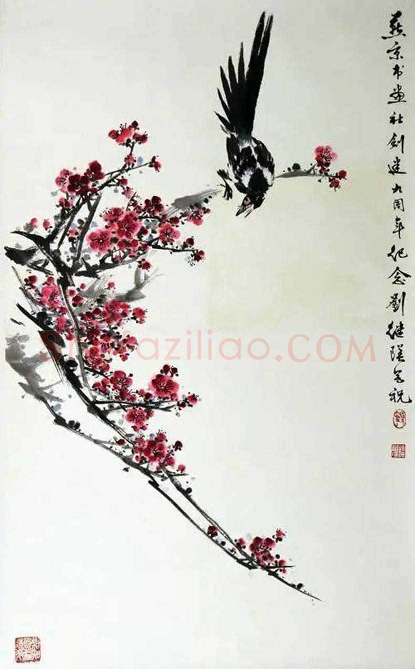 刘继瑛花鸟画欣赏 | 书画知识