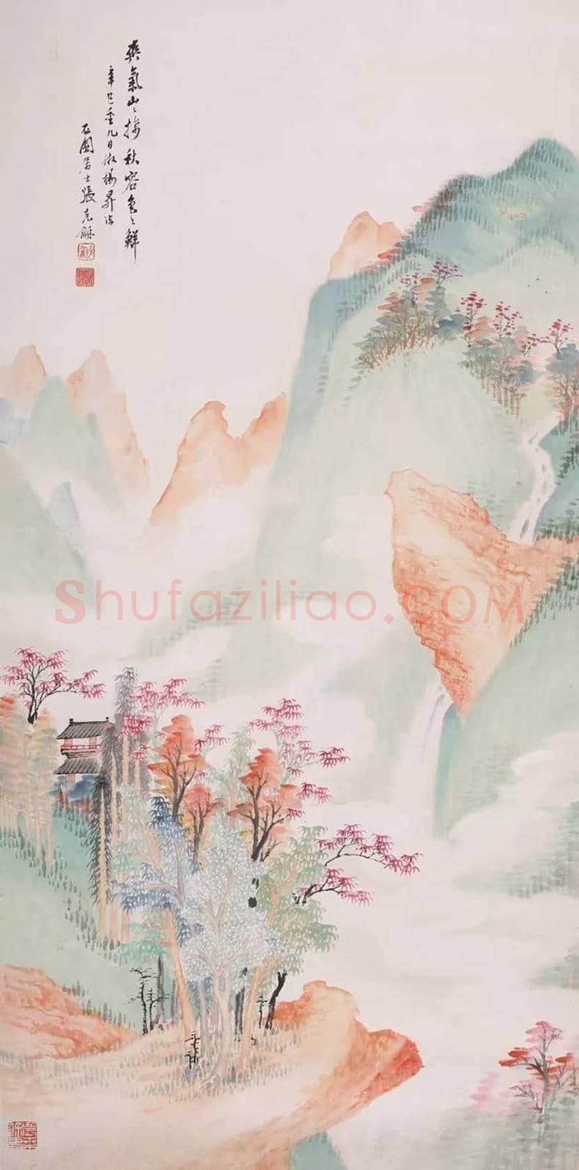 张石园山水画作品欣赏 | 书画文摘