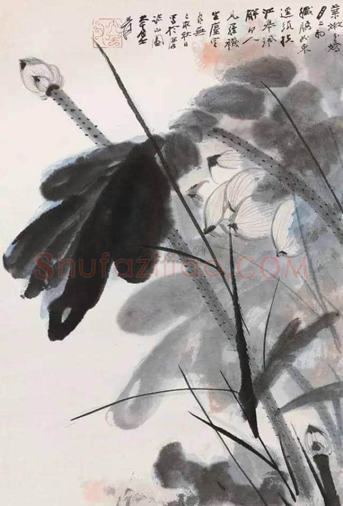 国画大师张大千的百荷图欣赏！ | 书画文摘