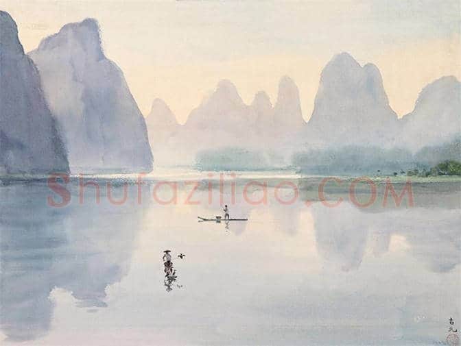中央美院院长古元水彩画欣赏 | 书画知识