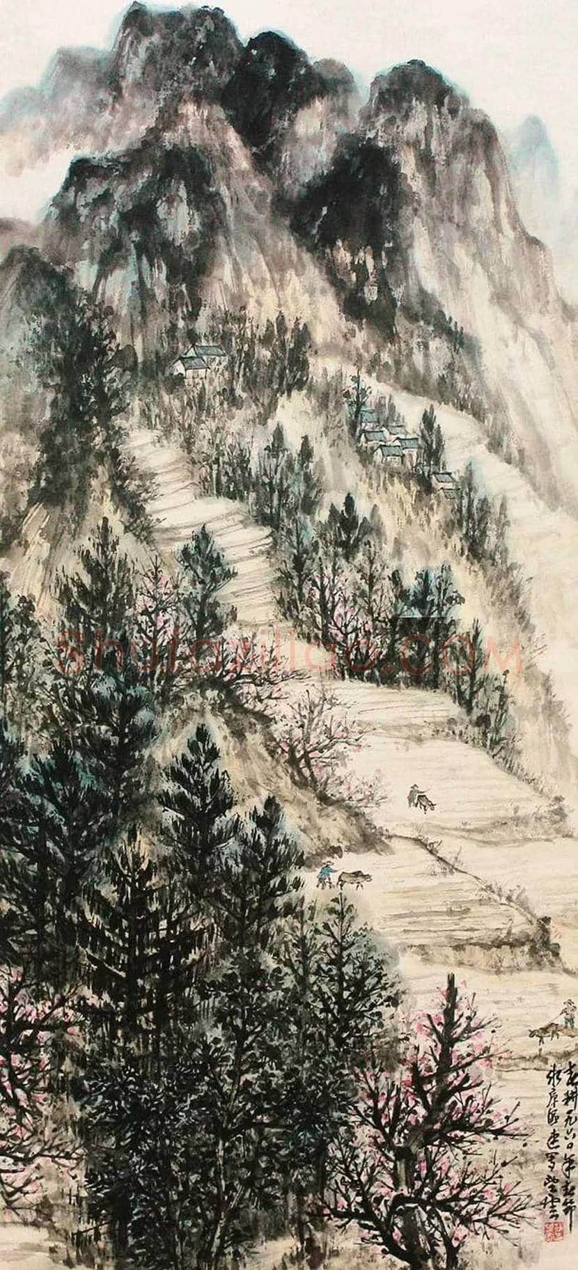 赵望云国画作品欣赏 | 书画常识