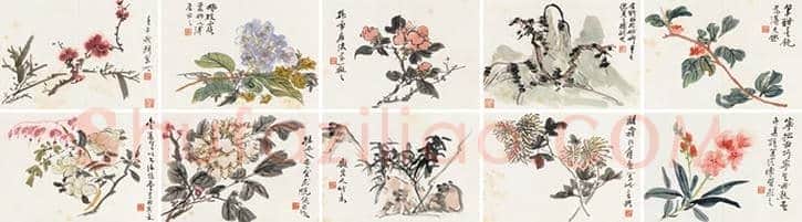 黄宾虹花卉作品拍卖及欣赏 | 书画常识