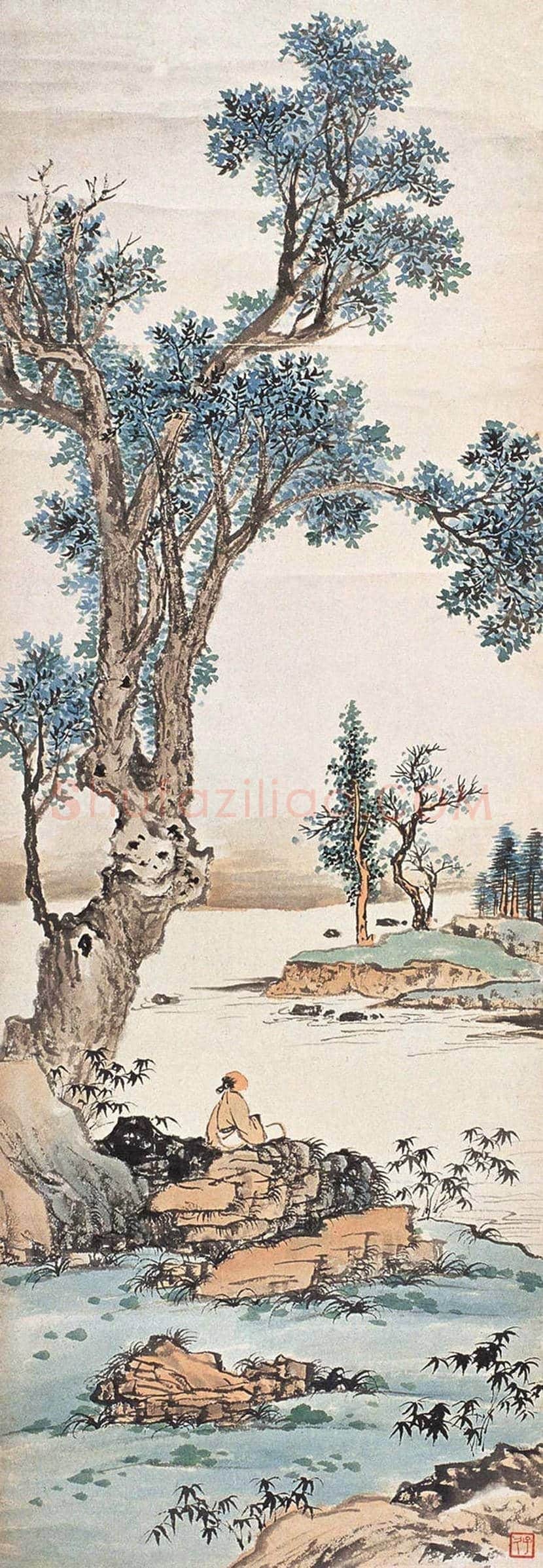 刘子久山水人物画作品欣赏 | 书画讲解