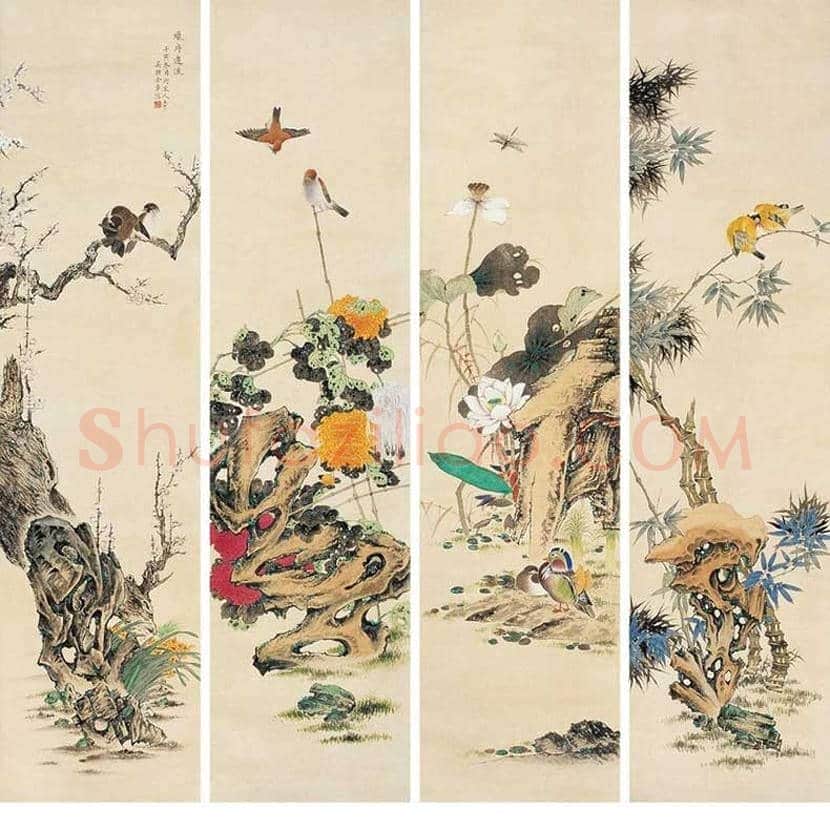 金章作品欣赏 | 书画讲解