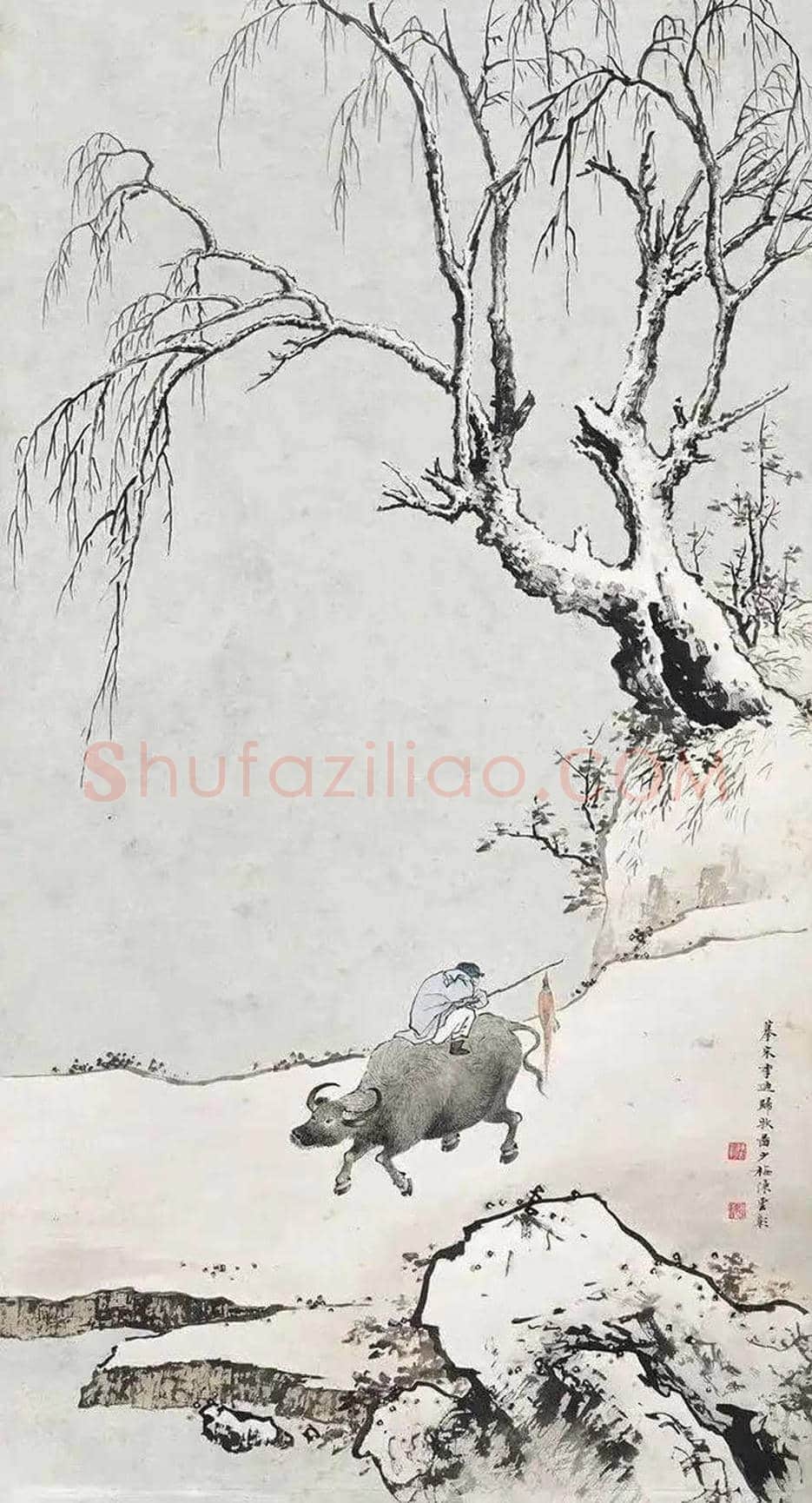 陈少梅先生的笔下四季，美到心醉！ | 书画知识