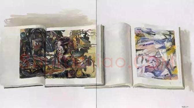 陈丹青印刷品写生系列 | 书画知识
