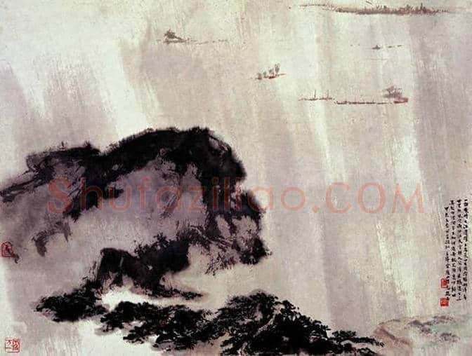 傅抱石山水画高清大图，美醉了！ | 书画科普