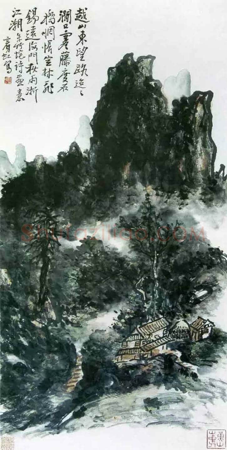 黄宾虹笔下的山水，百看不厌！ | 书画文摘