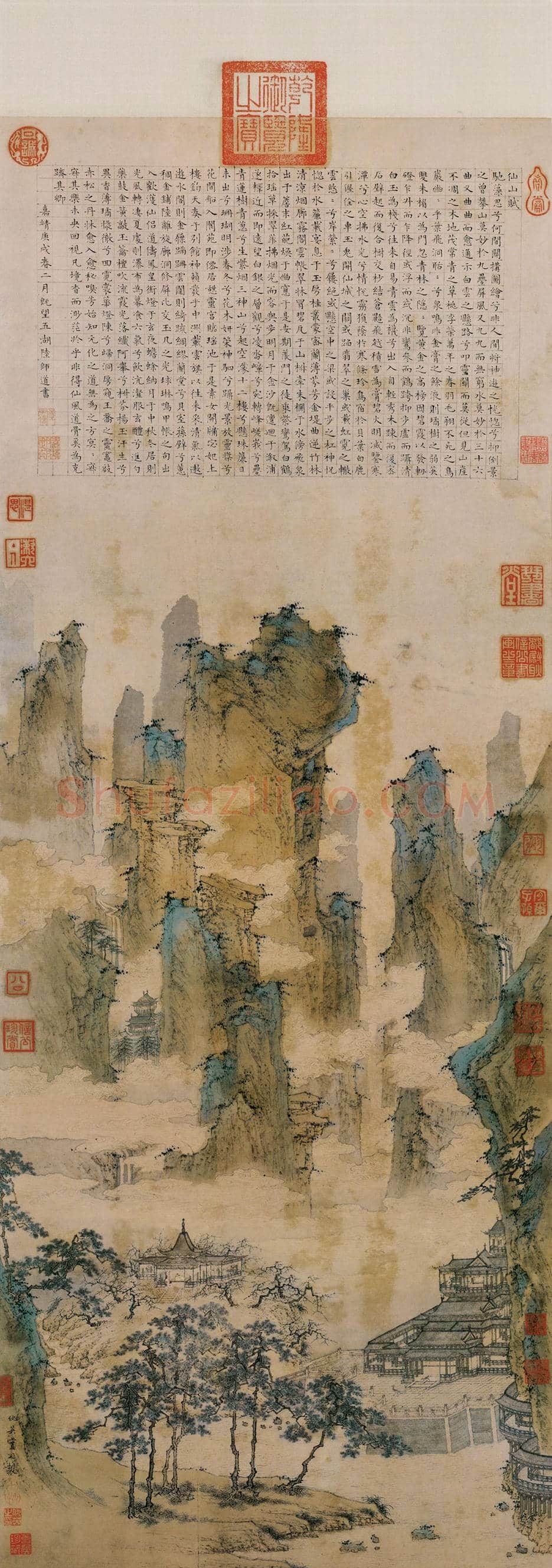 仇英作品高清大图欣赏 | 书画常识