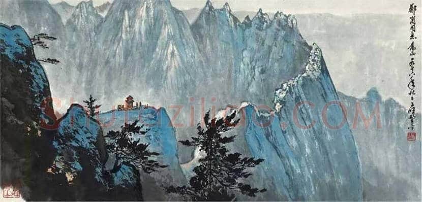 应野平山水画作品欣赏 | 书画文摘