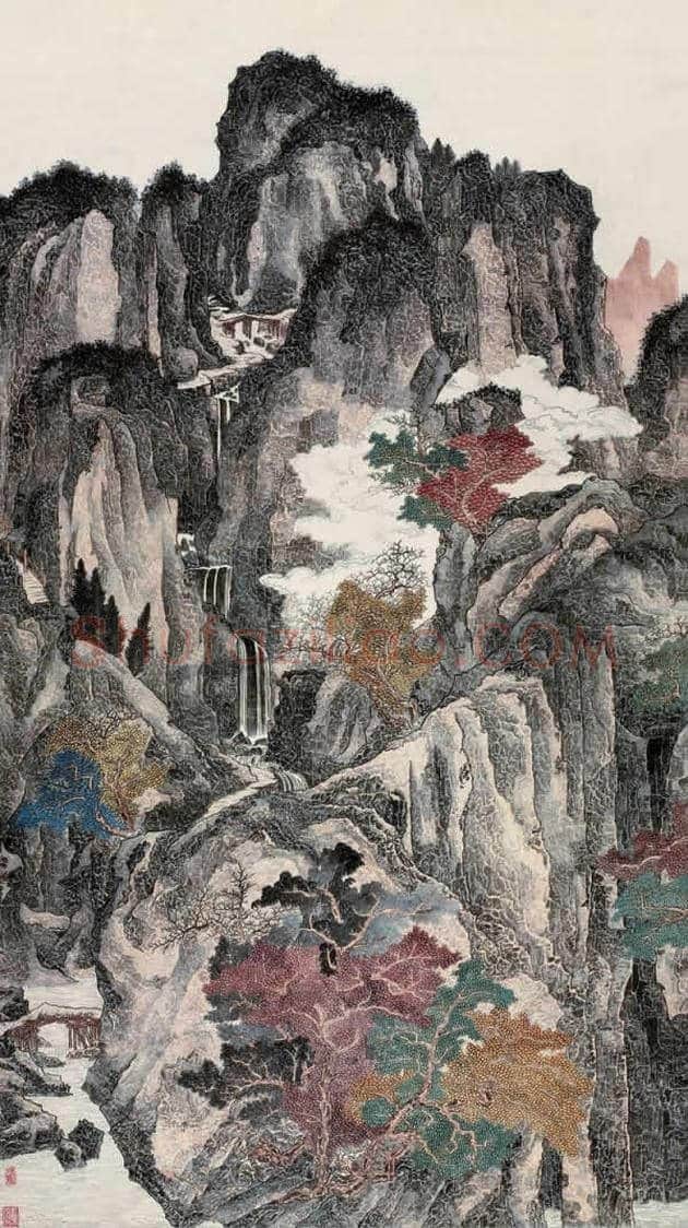 绘画奇人黄秋园作品欣赏(100幅) | 书画百科