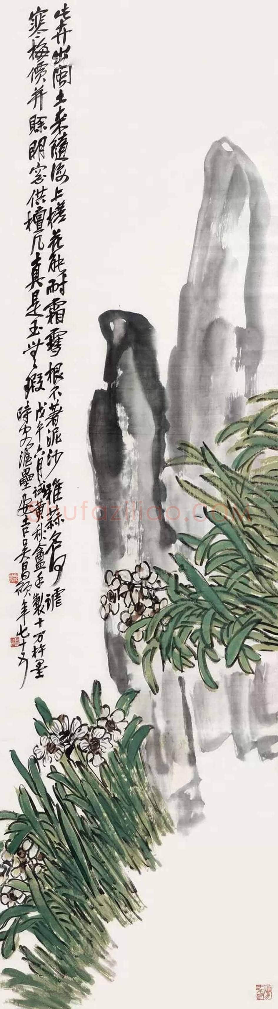名家笔下的水仙,万种风情,尽在不言中! | 书画百科