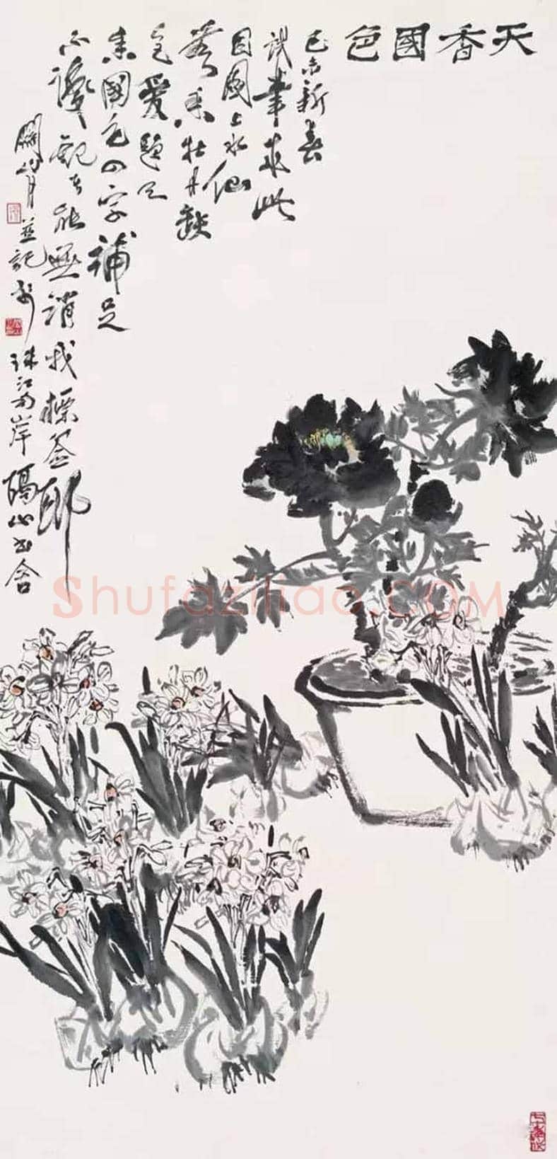 关山月花鸟画图赏 | 书画知识
