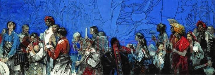 画僧史国良作品欣赏 | 书画知识