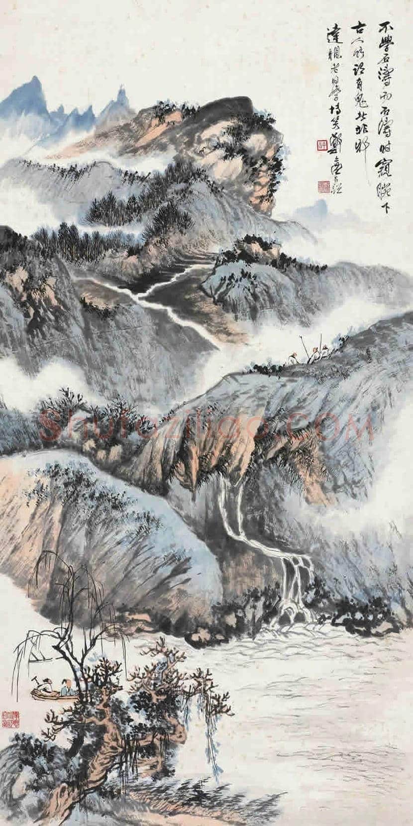 郑午昌山水画欣赏 | 书画常识