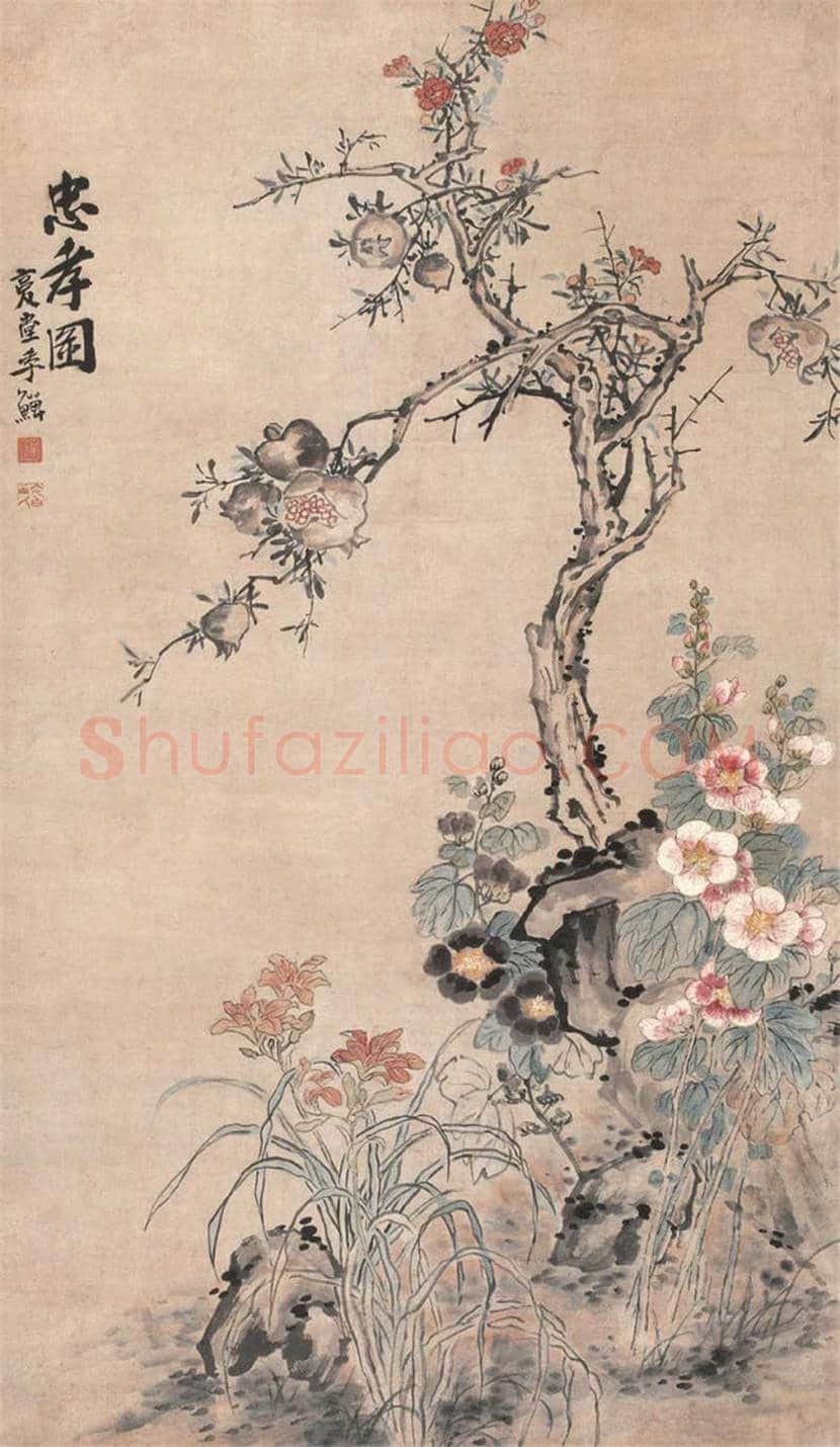 清代李鱓绘画作品欣赏 | 书画知识