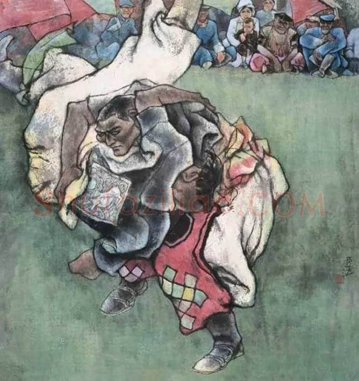 卢沉水墨人物画作品欣赏 | 书画资料