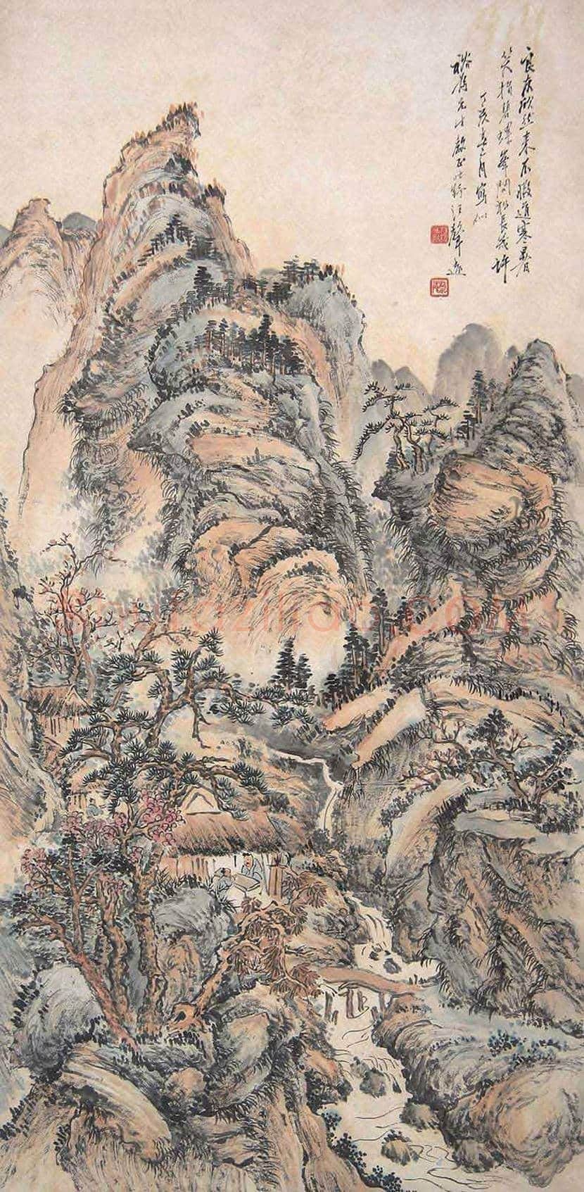 汪声远山水画作品欣赏 | 书画知识