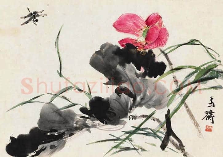 王雪涛娄师白荷花作品比较 | 书画学堂