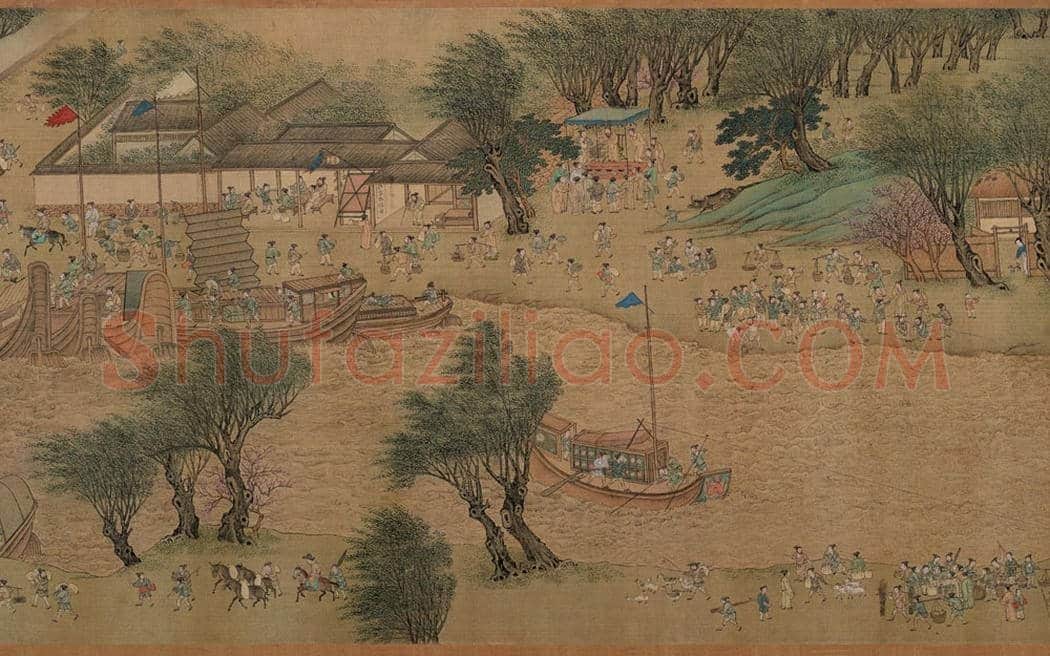 仇英《清明上河图》 欣赏 | 著名国画图片
