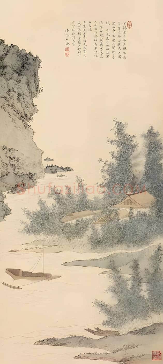 溥心畬画作欣赏 | 书画科普