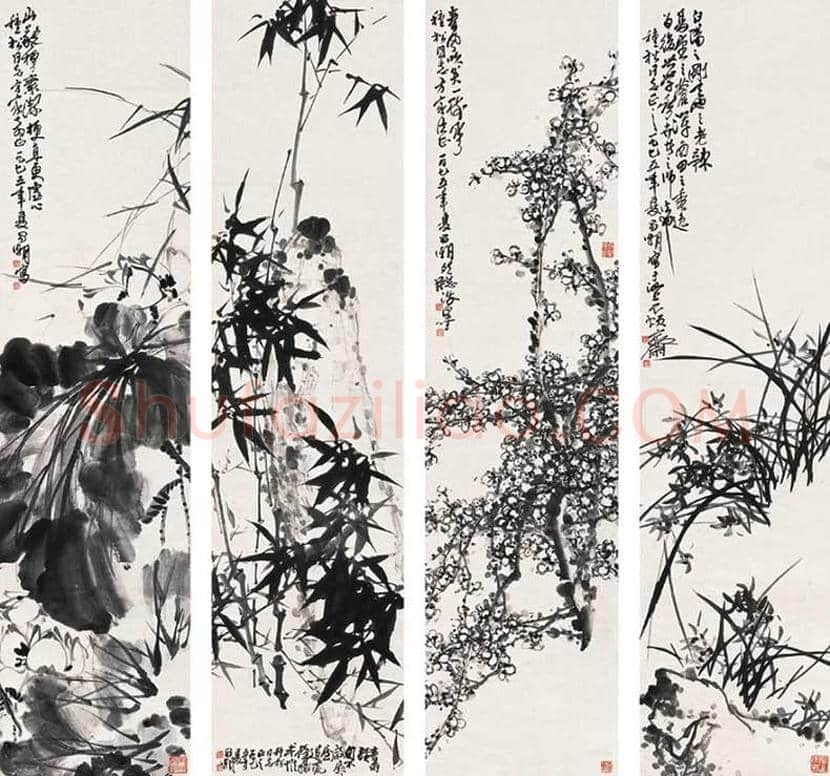 刘昌潮花鸟画作品欣赏 | 书画百科