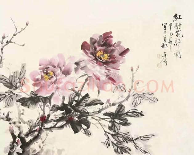 王雪涛国画牡丹欣赏 | 书画学堂
