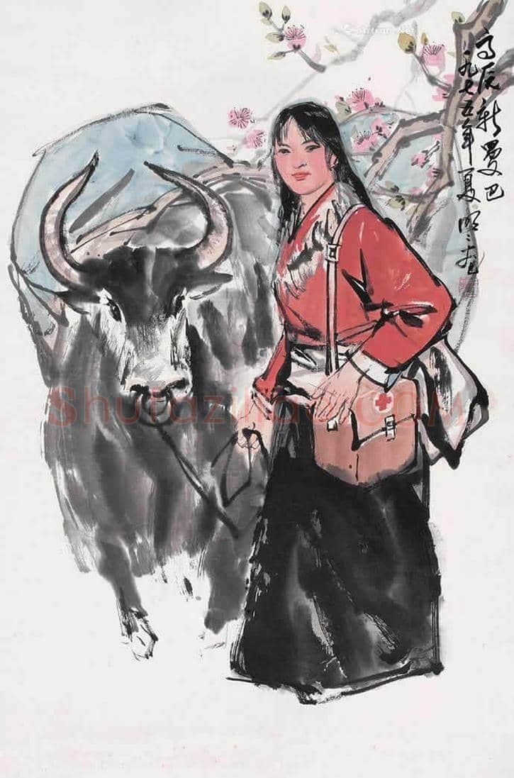 王明明人物画之时装人物少女篇 | 书画百科