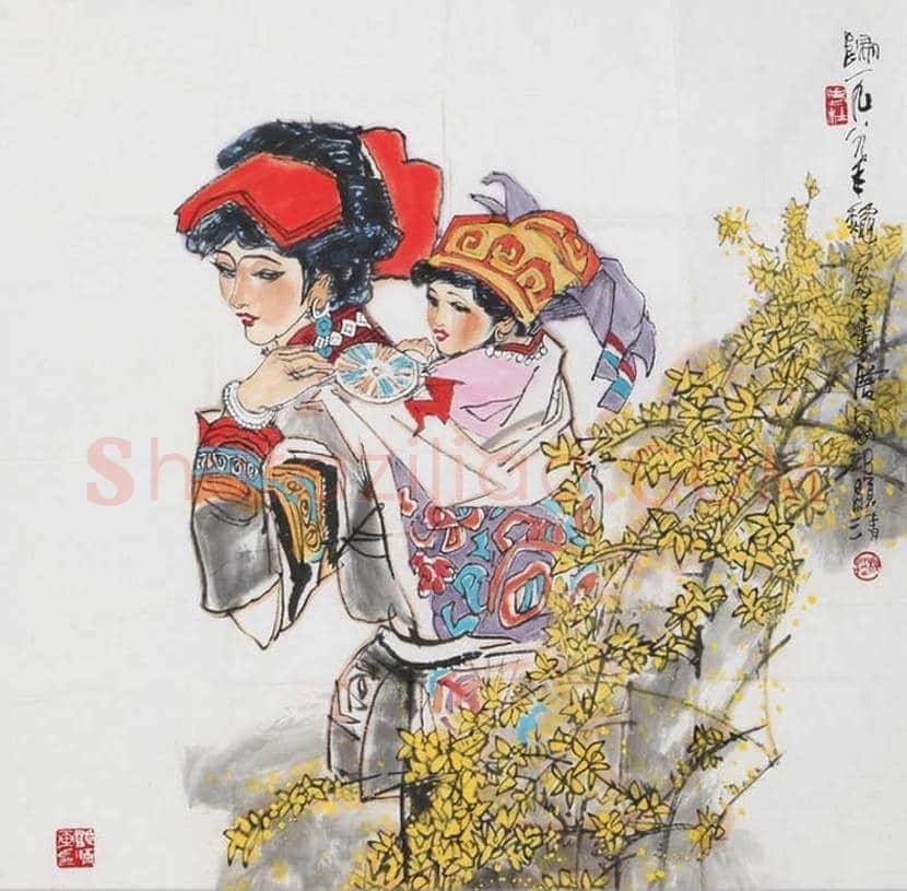 杜显清人物画作品欣赏 | 书画常识
