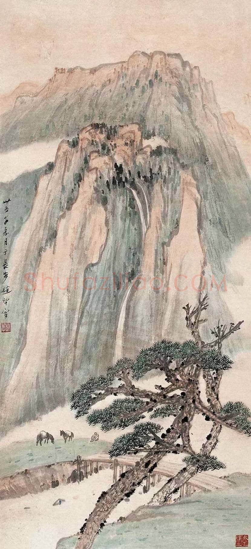 赵望云国画作品欣赏 | 书画常识