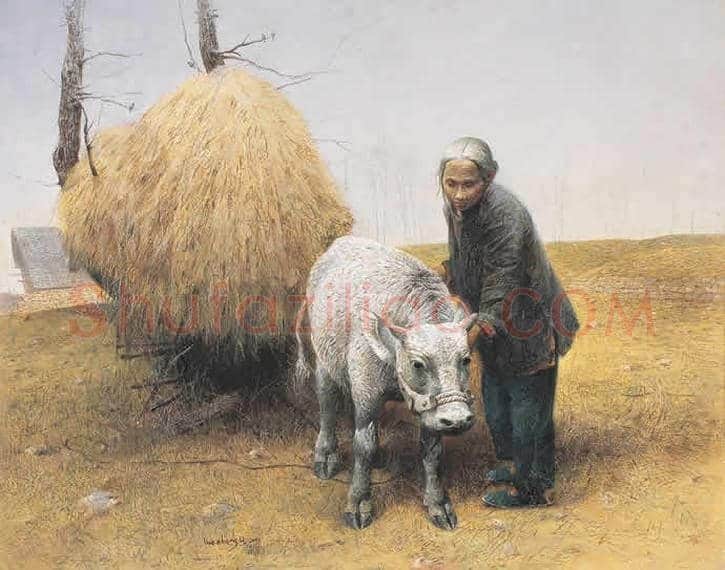 艺术家画笔下的母亲,祝母亲生日快乐! | 书画文摘