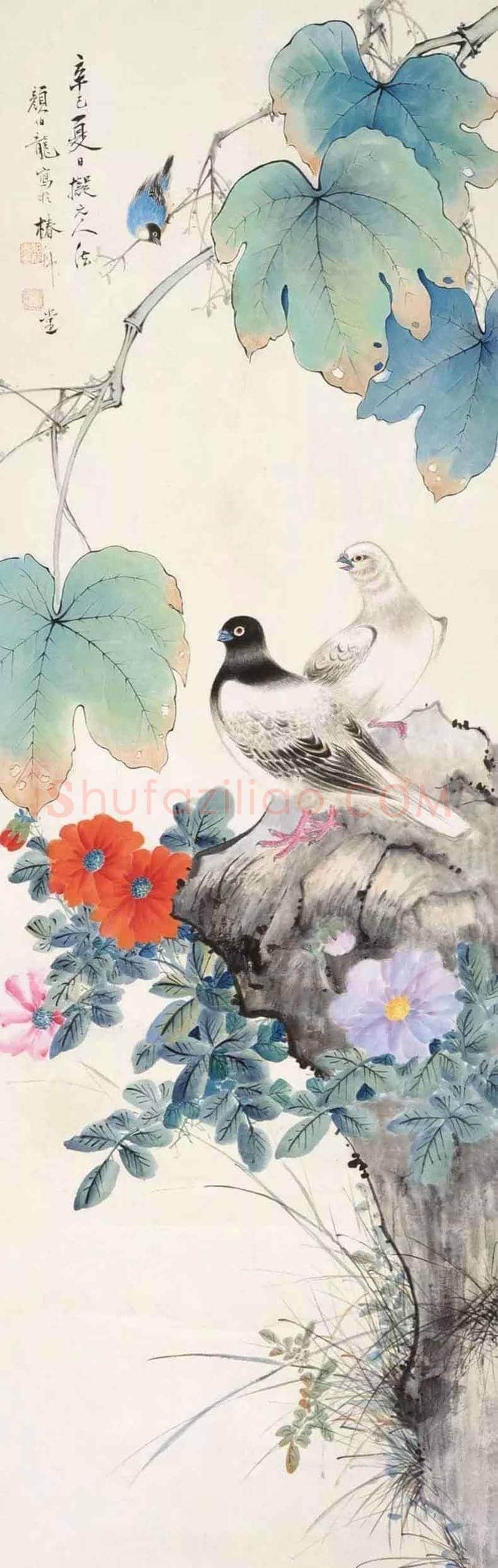 颜伯龙作品欣赏 | 书画知识