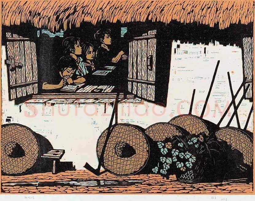 独版画创造者徐匡《草地诗篇》等作品欣赏 | 书画科普