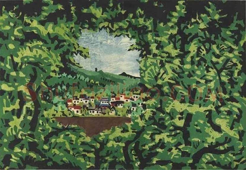 李平凡版画作品欣赏 | 书画学堂