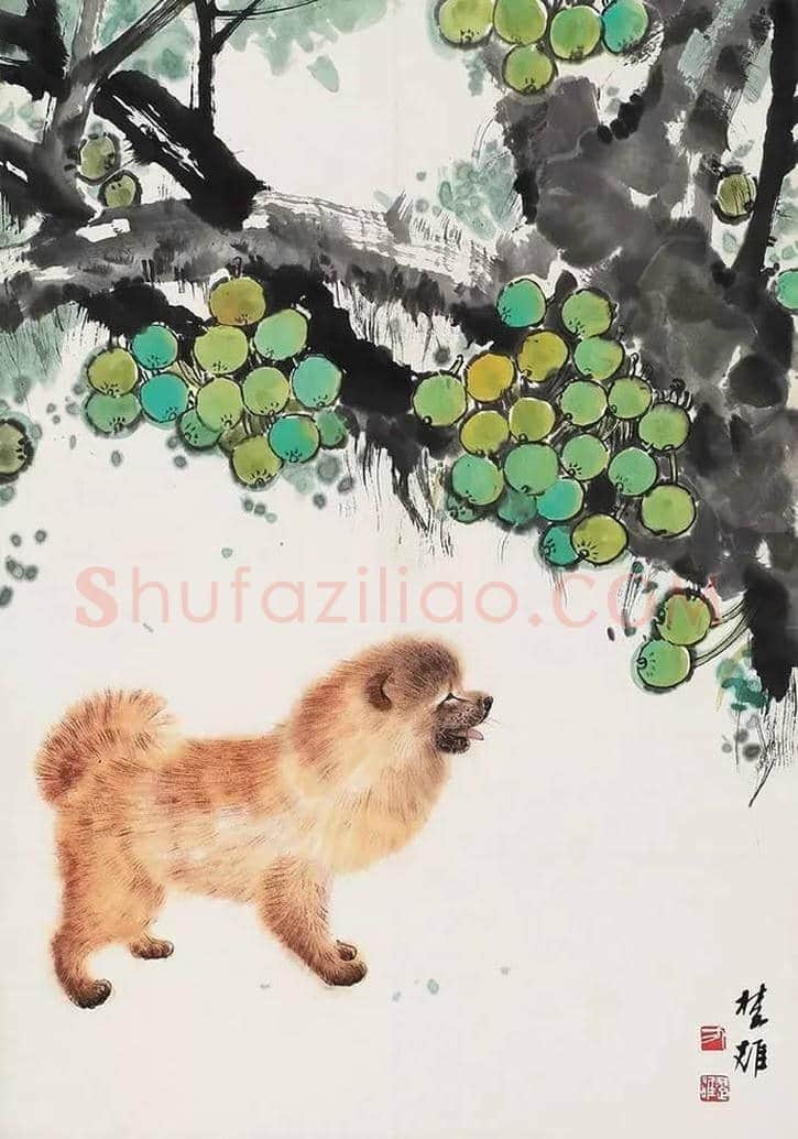 方楚雄工笔动物欣赏,很有乡土气息 | 书画资料