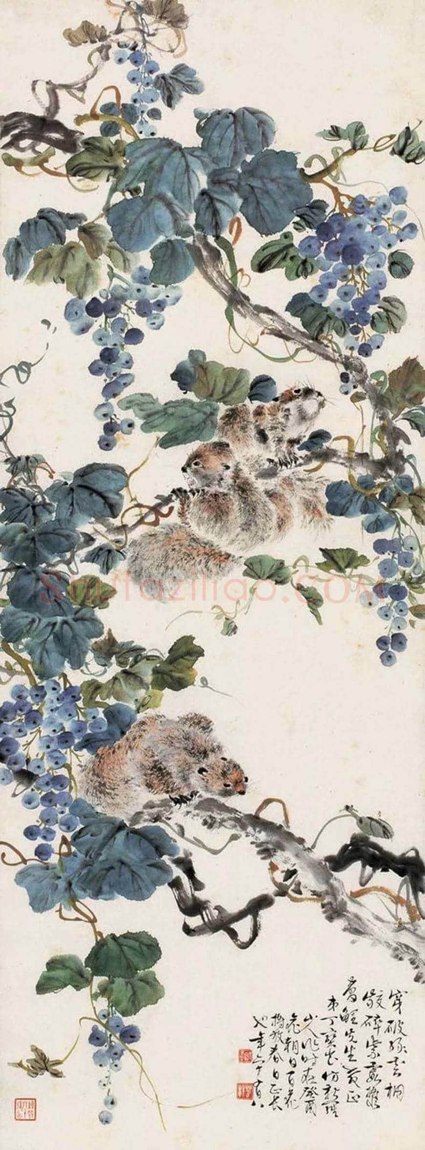 丁宝书花鸟画作品欣赏 | 书画科普