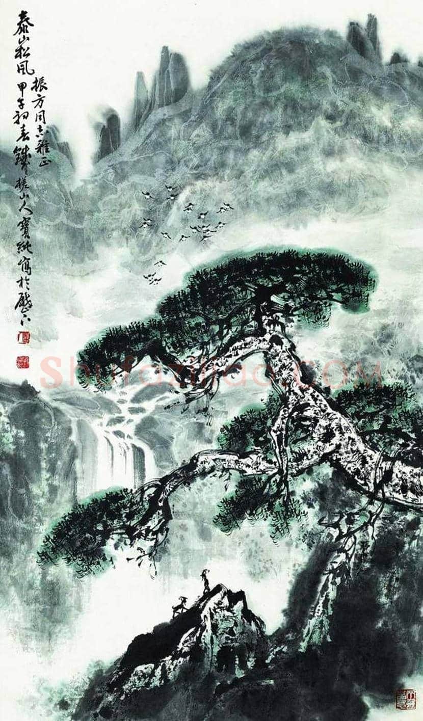 刘宝纯山水画作品欣赏 | 书画讲解