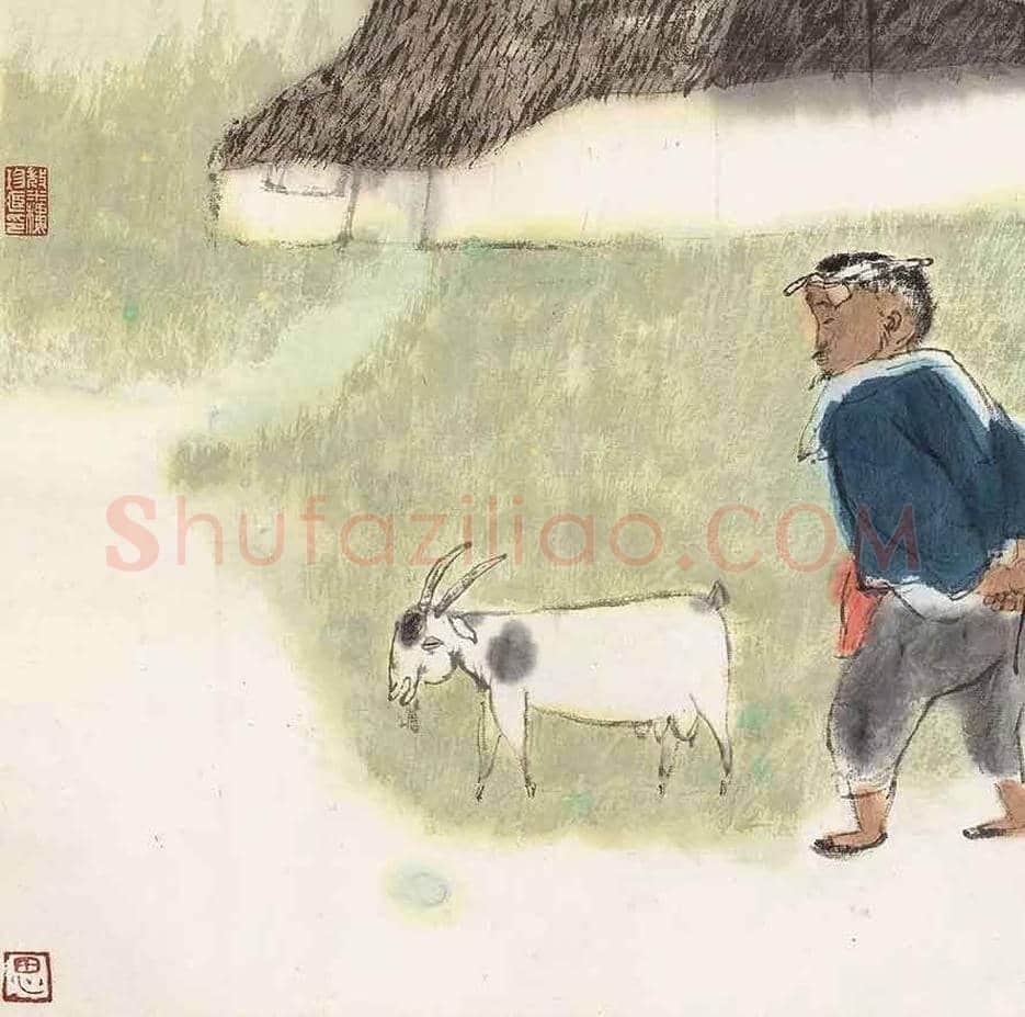 从周思聪《秋收图》来看她笔下的彝族女子 | 书画学堂