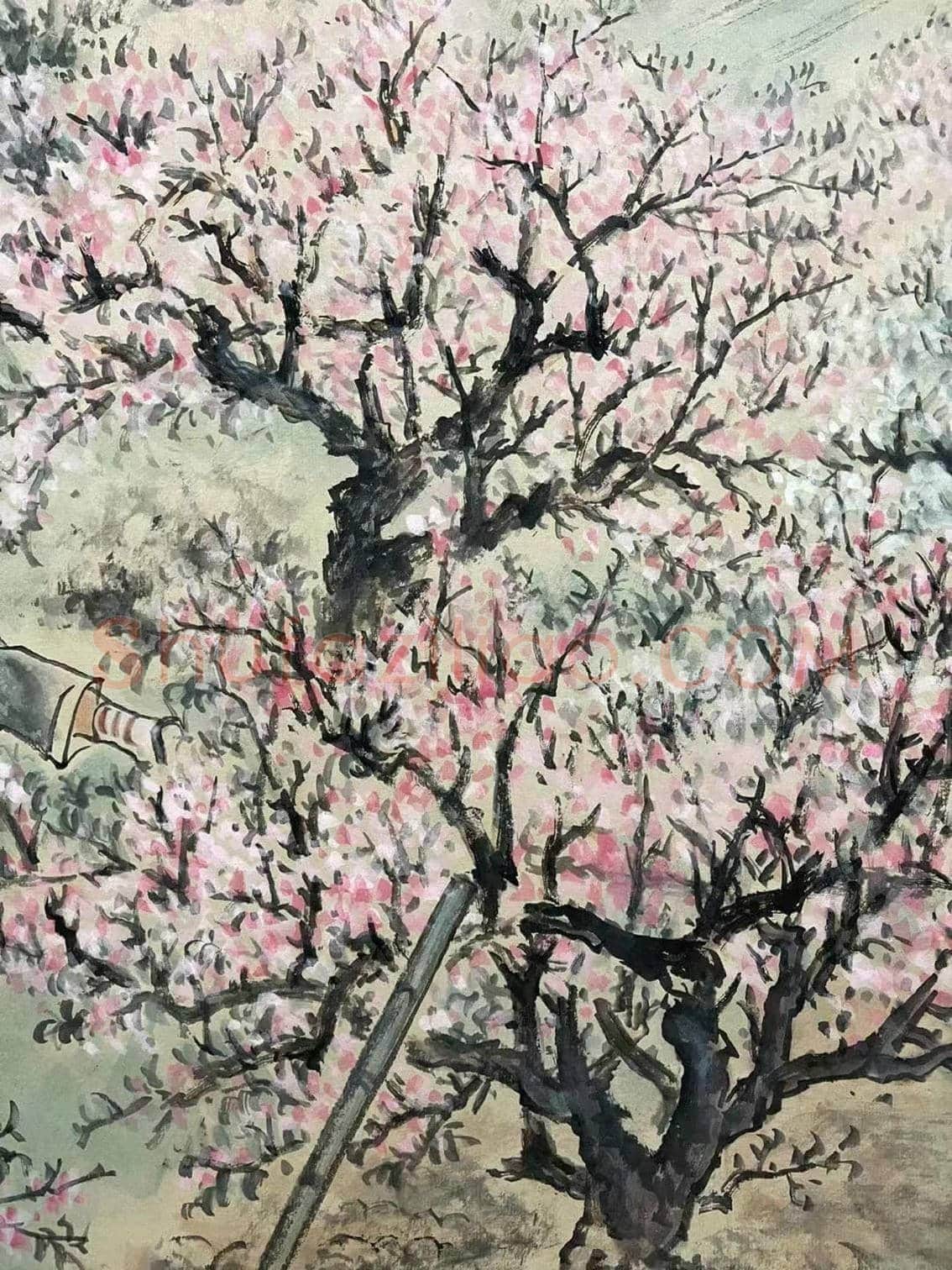魏紫熙作品《大地回春》，时代经典 | 国画欣赏