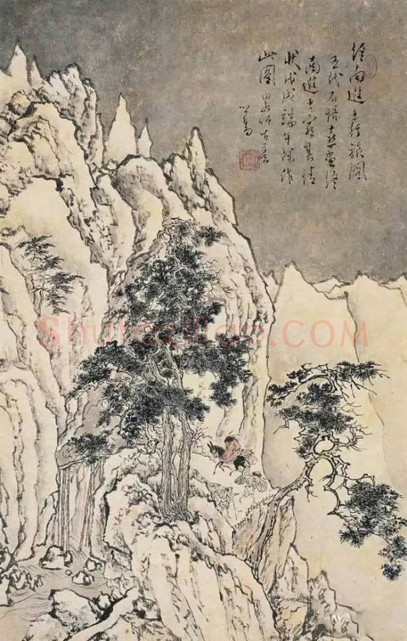 溥儒雪景山水作品欣赏 | 书画讲解