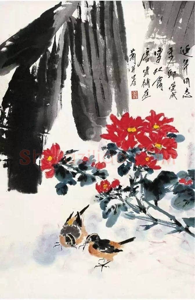 海派画家四大名旦的花鸟画作欣赏 | 书画科普