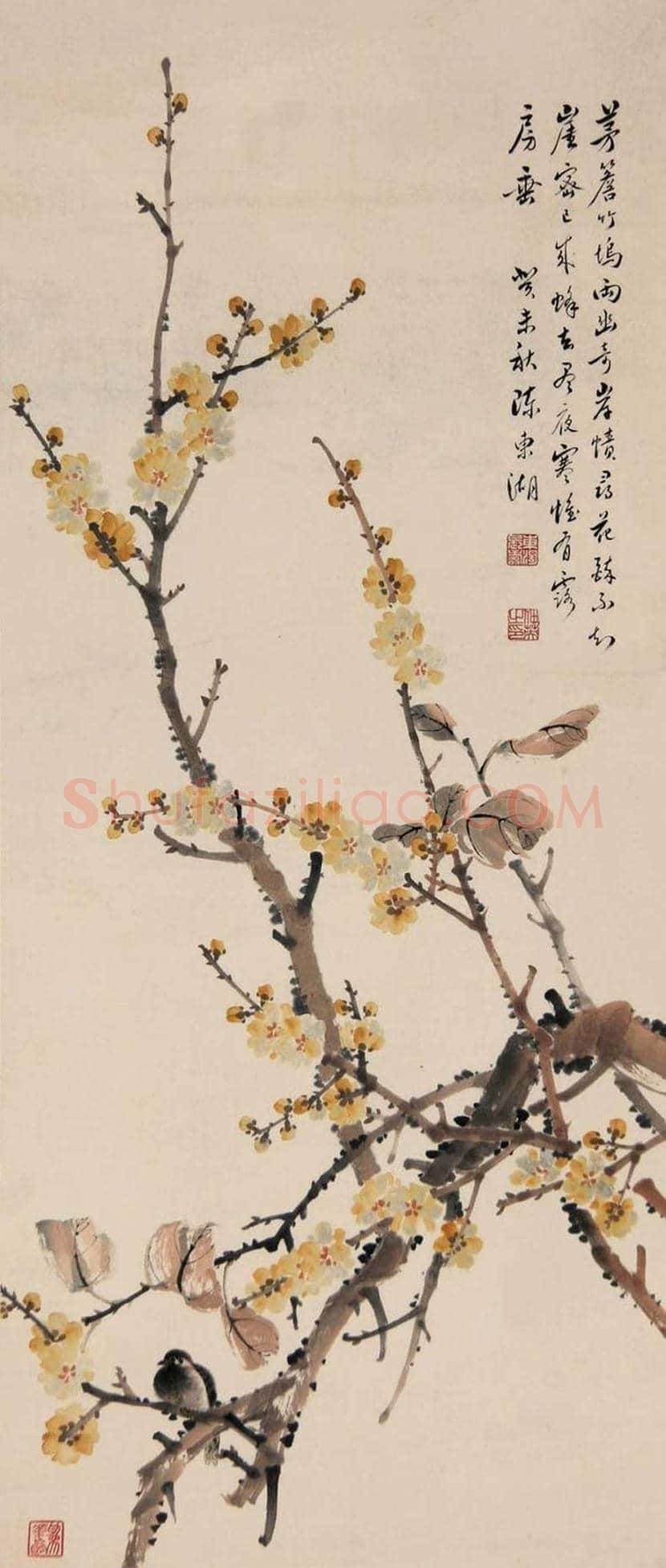 陈东湖花鸟作品欣赏 | 书画文摘