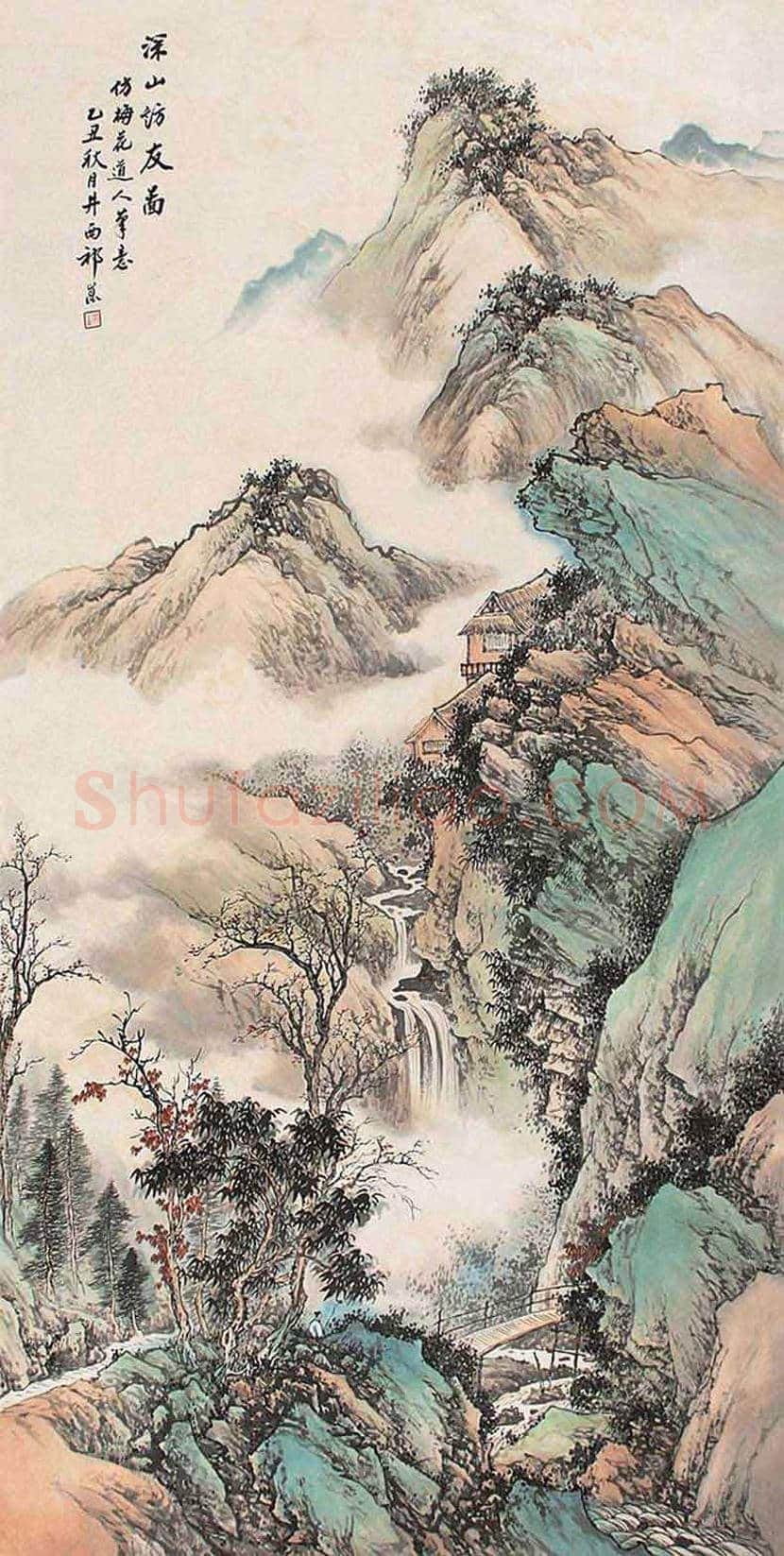 祁昆山水画作品欣赏 | 书画文摘
