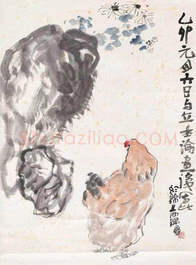 陈子庄花鸟画作品欣赏 | 书画学堂