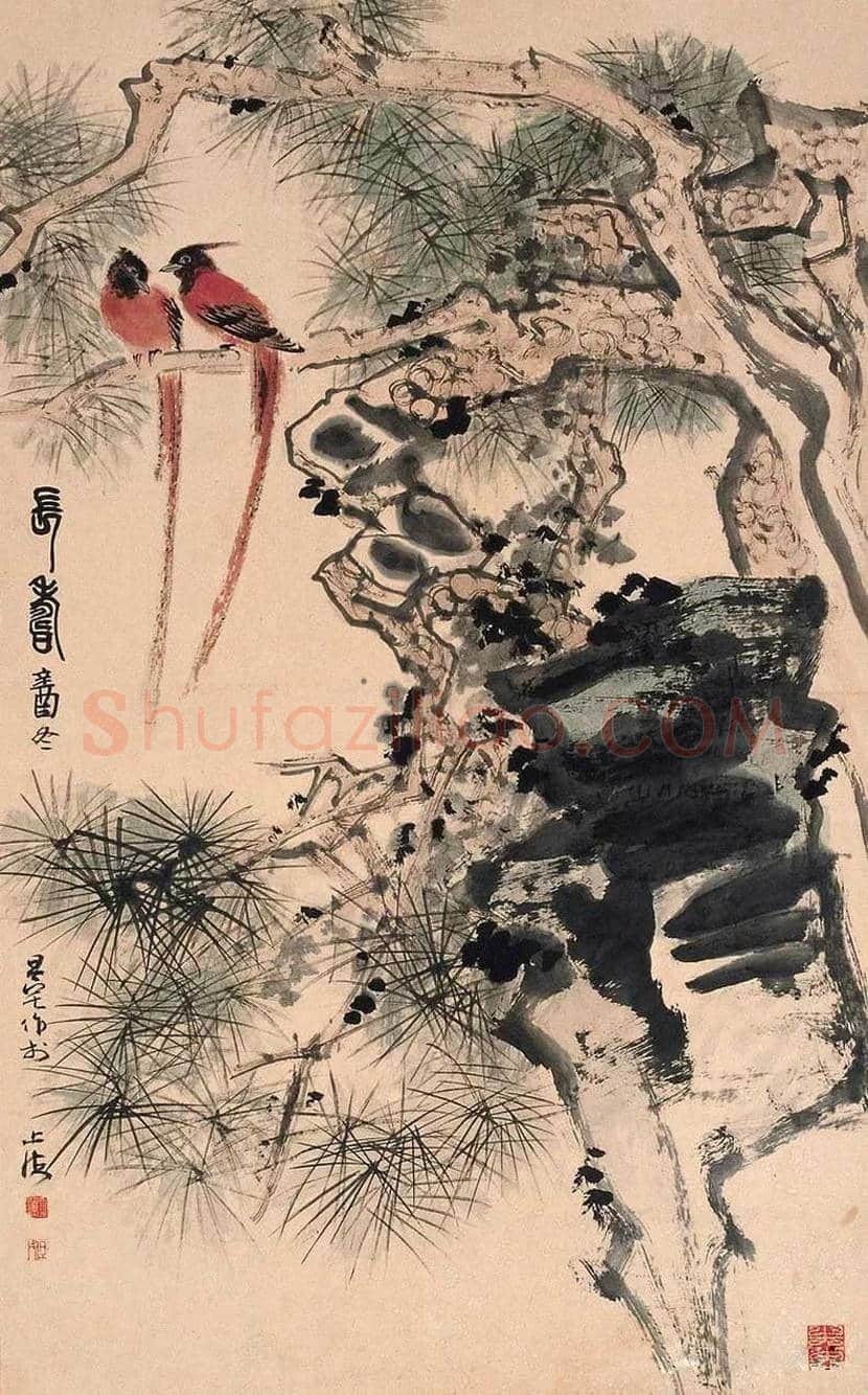 刘旦宅花鸟画作品欣赏 | 书画知识